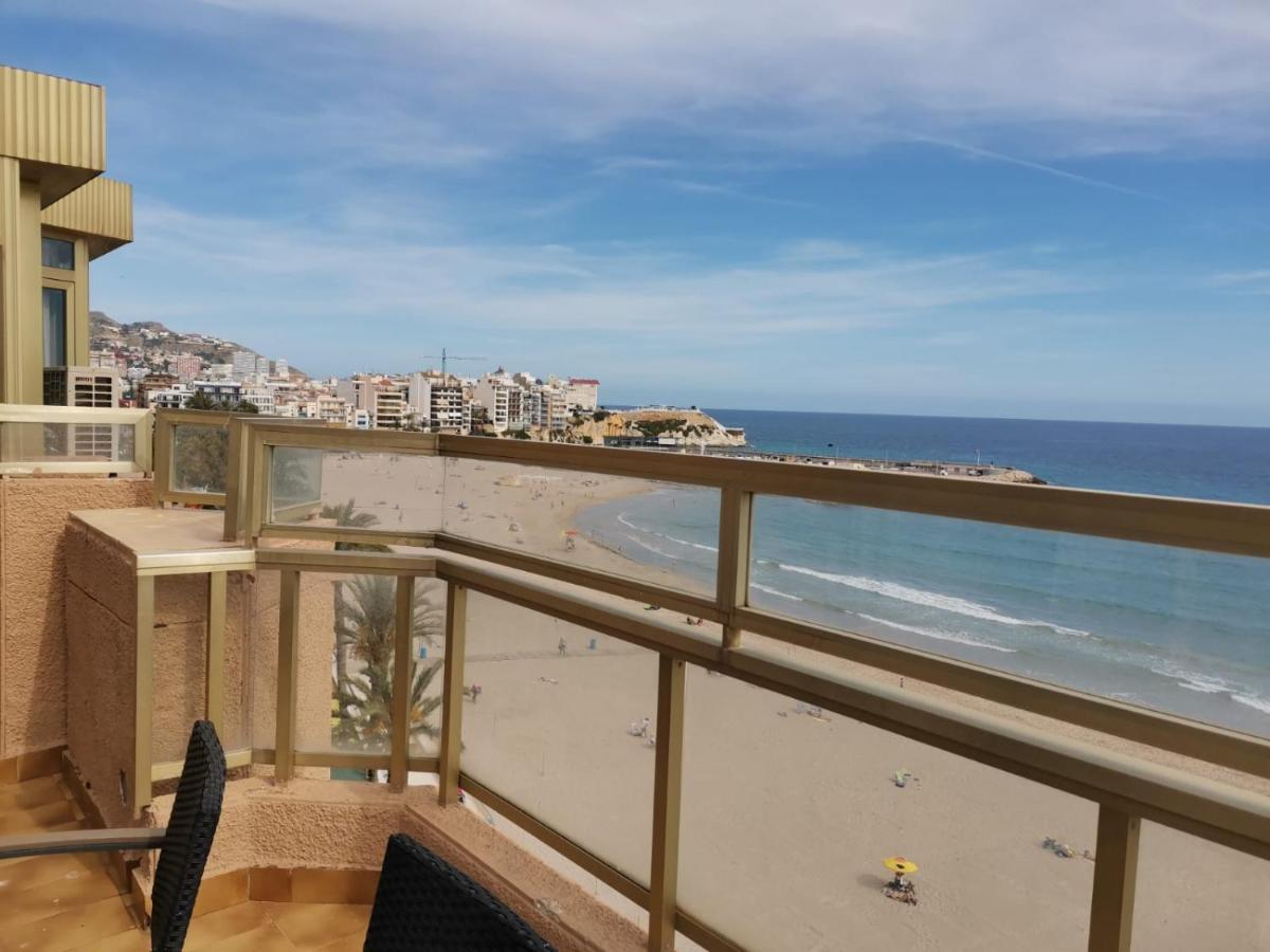 Atico Primera Linea Parque De Elche Benidorm Eksteriør billede