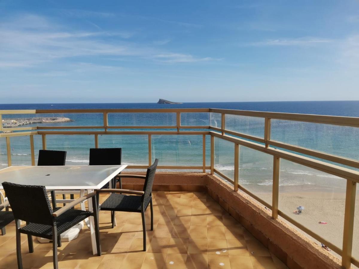 Atico Primera Linea Parque De Elche Benidorm Eksteriør billede